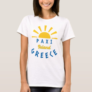 Paxi Island, Greece - Sunshine Women's T-Shirt