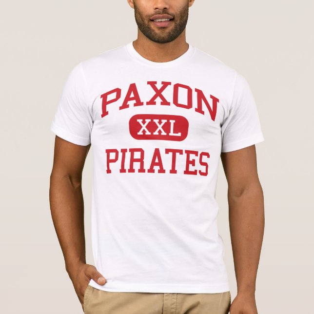 Paxon - Pirates - Middle - Jacksonville Florida T-Shirt (Front)