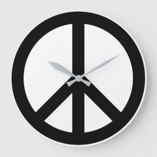 Paxspiration Peace Sign Wall Clock