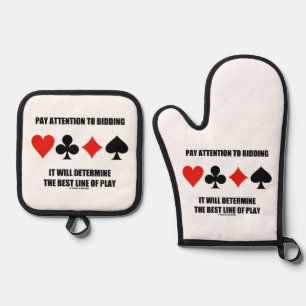 Pay Attention To Bidding Will Determine Best Line Oven Mitt & Pot Holder Set