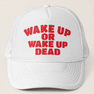 Pay attention to politics and government trucker hat
