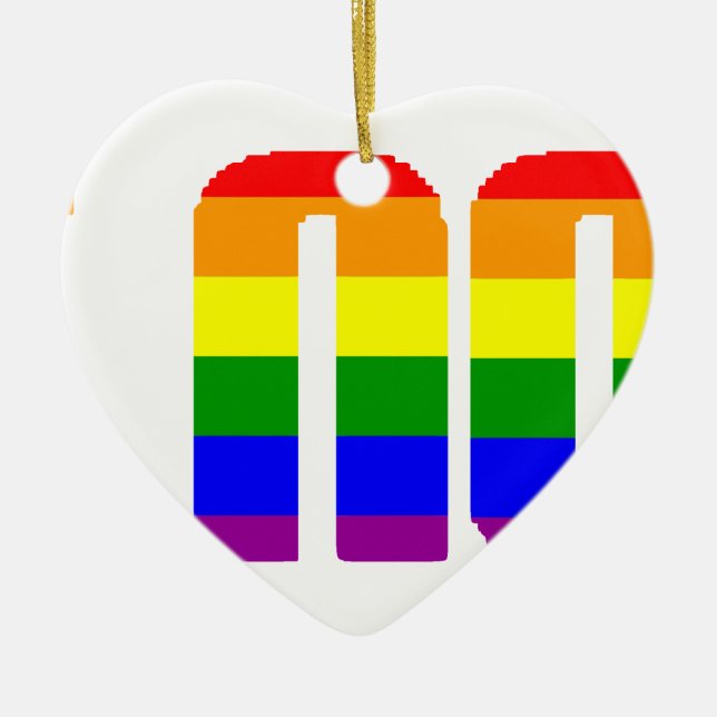 pay it no mind ceramic tree decoration (Front)