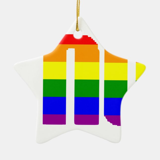 pay it no mind ceramic tree decoration (Front)