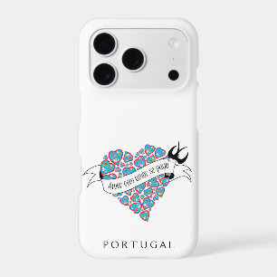 Pay love with love illustrated Portuguese proverb