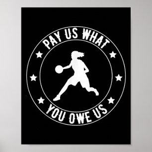 Pay Us What You Owe Us Funny Poster