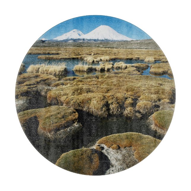 Payachalas Volcanos Cutting Board (Front)