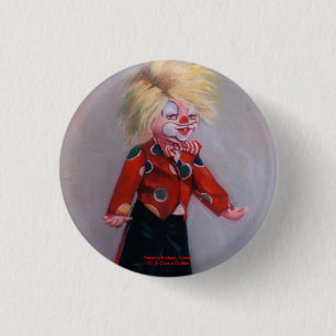 Payaso/Pallaso/Clown 3 Cm Round Badge