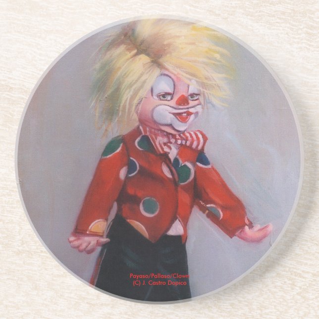 Payaso/Pallaso/Clown Coaster (Front)