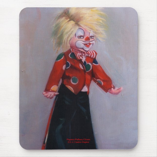 Payaso/Pallaso/Clown Mouse Pad (Front)