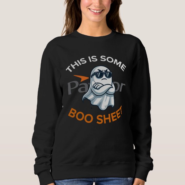 Paycor Boo Sheet Clothing Alternative Sweatshirt (Front)