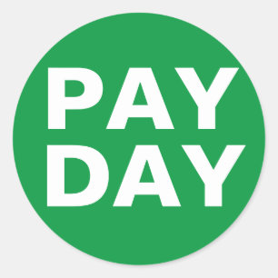 Payday Calendar Stickers
