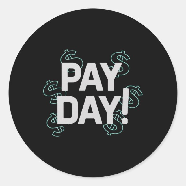 Payday! Sticker  (Front)