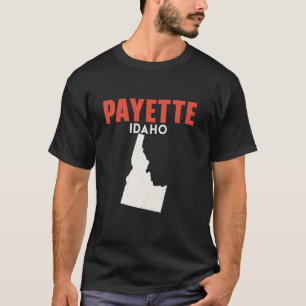 Payette Idaho USA State America Travel Idahoan T-Shirt