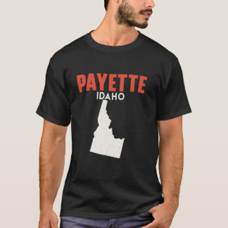 Payette Idaho USA State America Travel Idahoan  T-Shirt