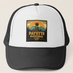 Payette National Forest Idaho Trucker Hat