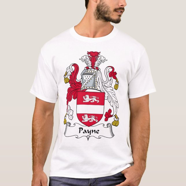Payne Family Crest T-Shirt (Front)