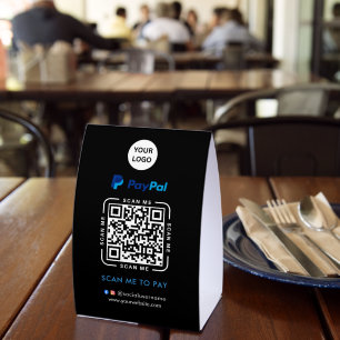 Paypal QR Code Payment   Scan to Pay Business Logo