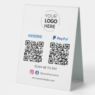 Paypal Venmo QR Code Payment Scan to Pay