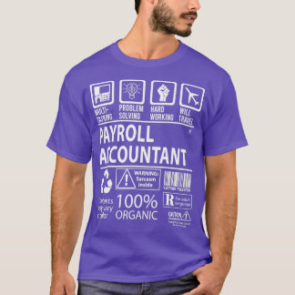 Payroll Accountant Multitasking Job Gift Item 2 T-Shirt