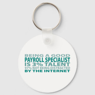 Payroll Specialist 3% Talent Key Ring