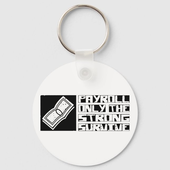 Payroll Survive Key Ring (Front)