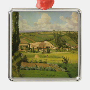 Paysage aux Patis, Pointoise Metal Tree Decoration