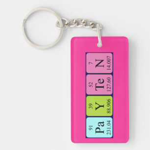 Payten periodic table name keyring