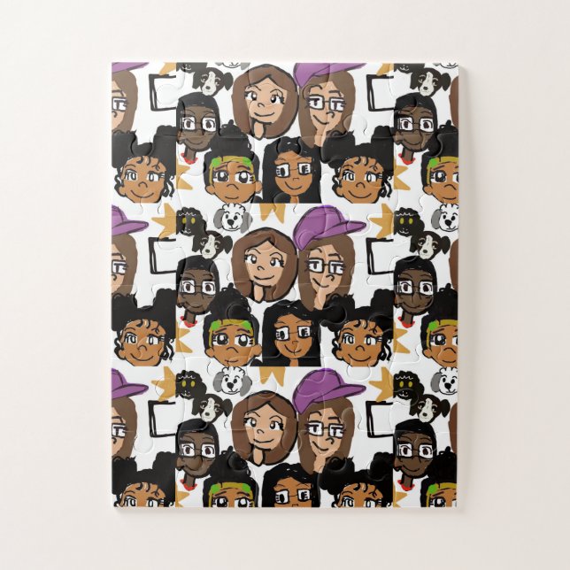 PB Family  Jigsaw Puzzle (Vertical)