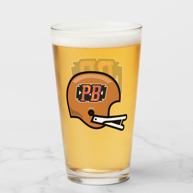 PB Gents FF Logo Pint Glass (Back Filled)