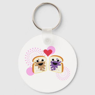 PB& J Love Key Ring