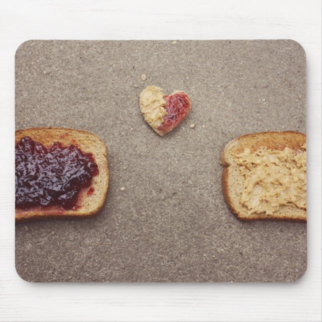 pb&j love mousepad (Front)