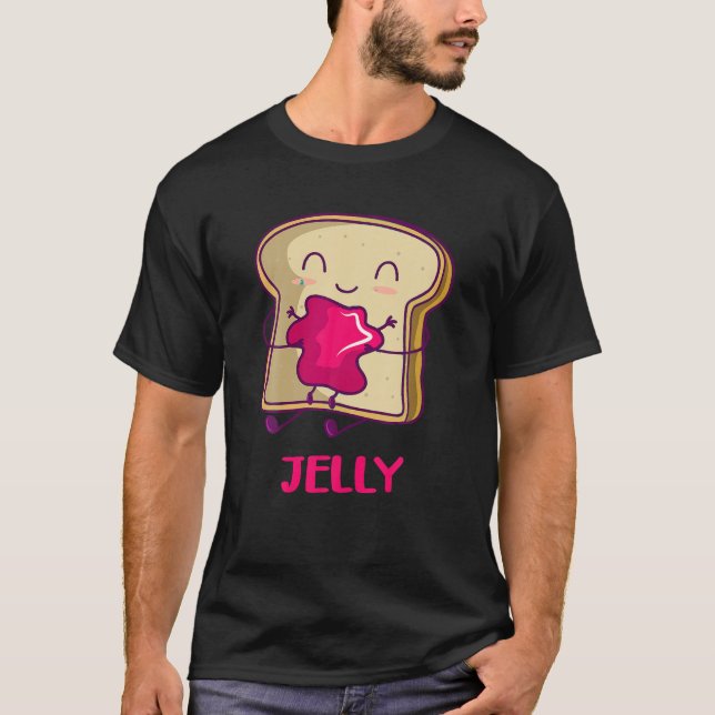 PB J Peanut Butter Jelly Blueberry Family Matching T-Shirt (Front)