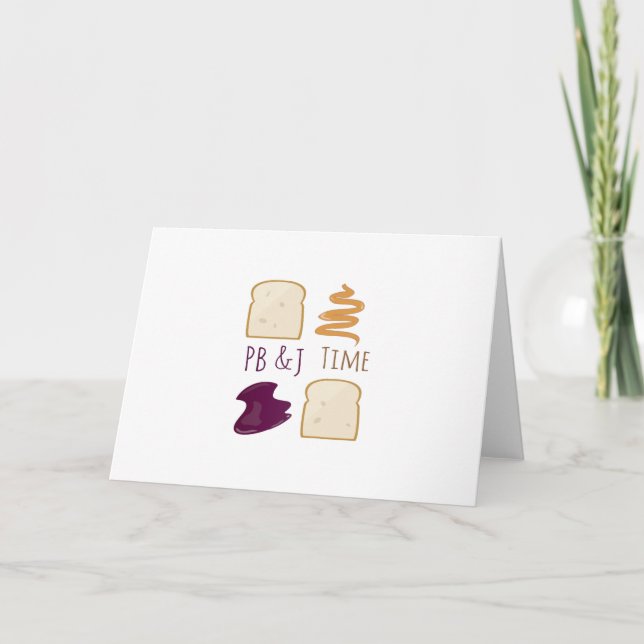 PB &J Time Card (Front)