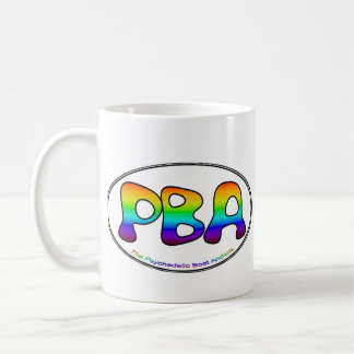 PBA White Oval 15oz Mug