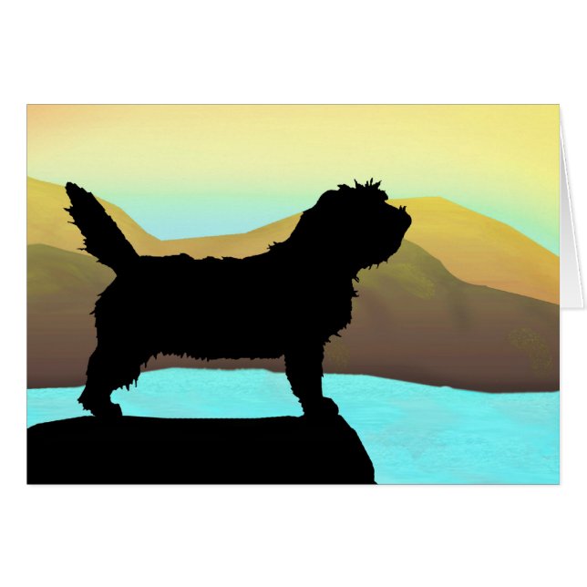 PBGV Dog By The Sea (Front Horizontal)