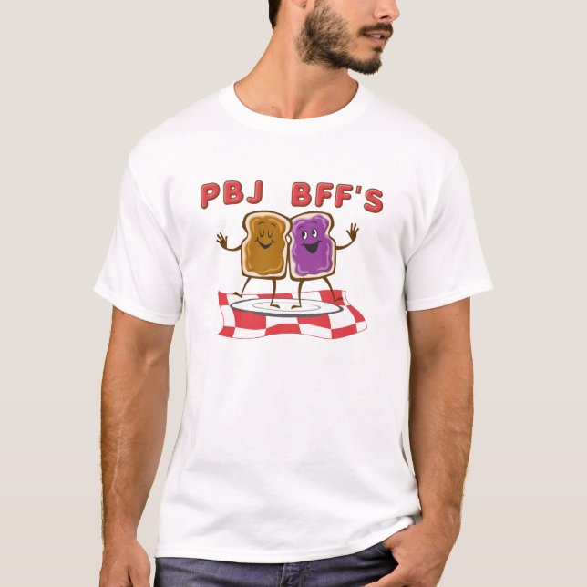 PBJ BFF Funny T-shirt (Front)