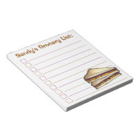 PBJ Peanut Butter and Jelly Sandwich Grocery List
