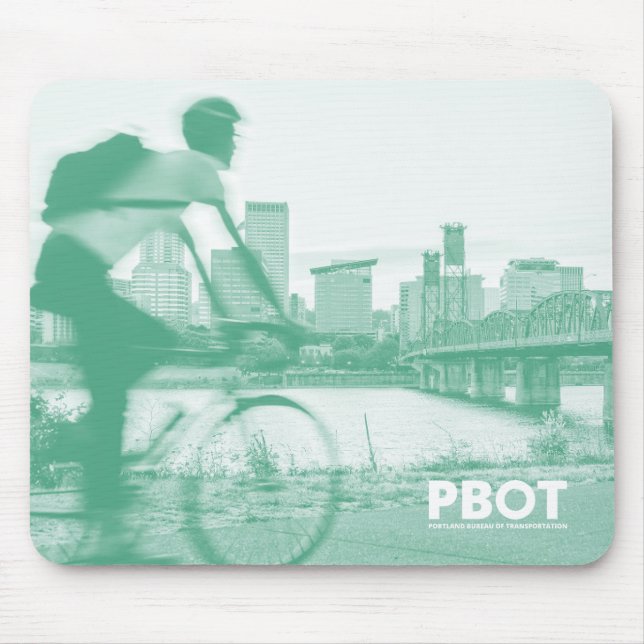 PBOT Bike Mousepad (Front)