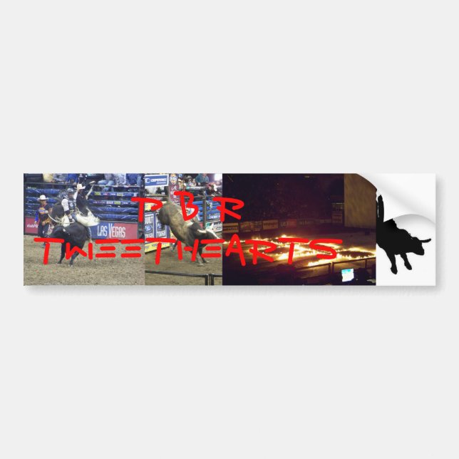 PBR Tweethearts Bumper Sticker (Front)