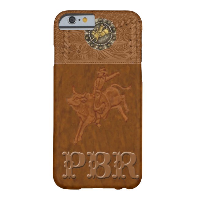 "PBR" Western Rodeo iPhone 6 case (Back)