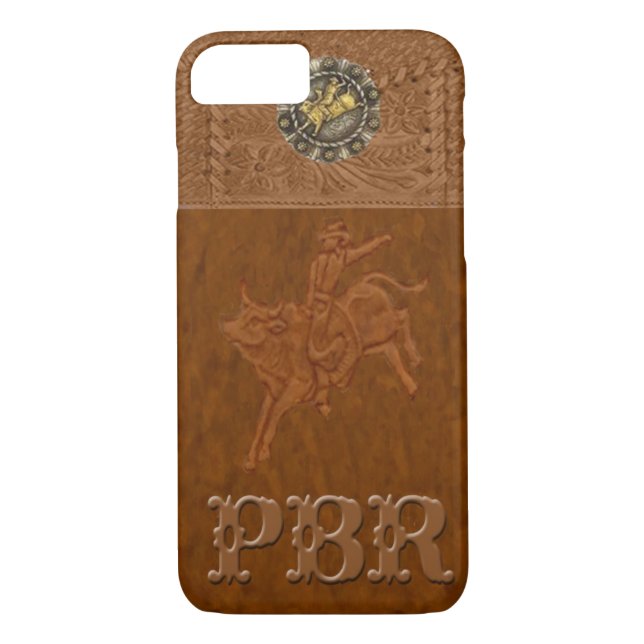 "PBR" Western Rodeo iPhone 7 case (Back)