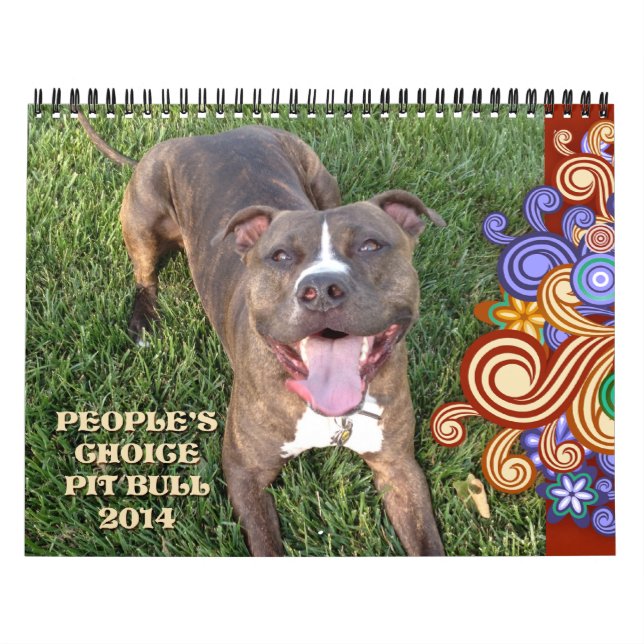 PBRC's People's Choice Pit Bull Calendar 2014 (Cover)