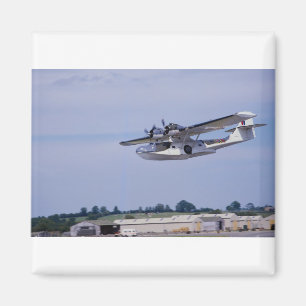 PBY, 5A Catalina, World War II reconnaissance flyi Magnet