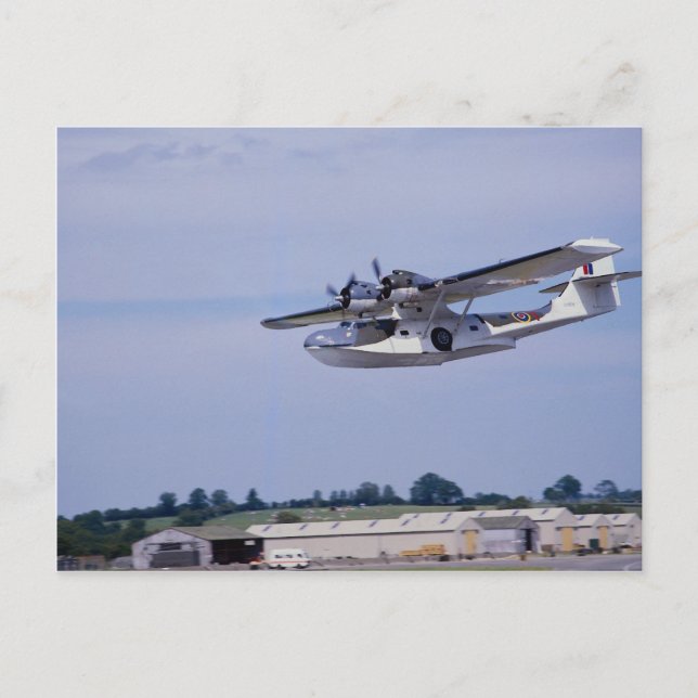 PBY, 5A Catalina, World War II reconnaissance flyi Postcard (Front)