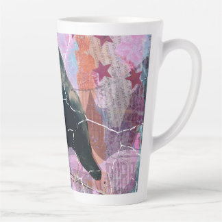 PC2502 - Crow Latte Mug