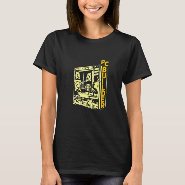 PC Builder Computer Engineer Information Technolog T-Shirt (Front)