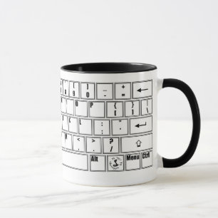 PC Keyboard mug