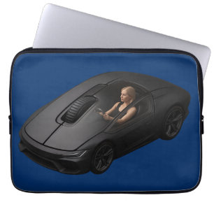 PC Mouse–Car: Click at the speed of a supercar Laptop Sleeve