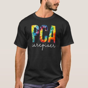Pca Caregiver Appreciation Day Tie Dye For Women F T-Shirt