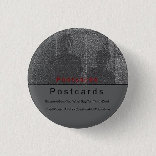 Pcards - Original Cover (2) EDIT 3 Cm Round Badge (Front)